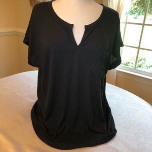 Old navy split neck tee